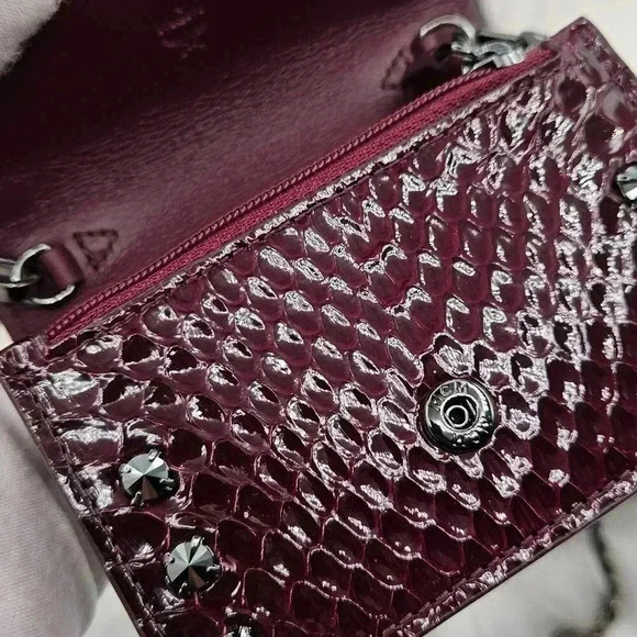 🎁MCM Studded Cardholder Crossbody Chain - Picture 6 of 17